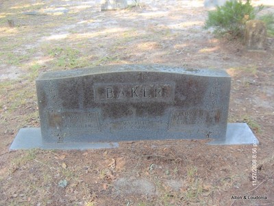 Baker, Harry & Florie Evans, Antioch Cemetery, Alachua Co, FL.jpg