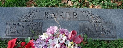 Baker, James & Viola Hulsey, Sunnyside Cemetery, Robertson Co, TX.jpg