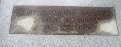 Ballard, Tabitha Owens, Alberton Cemetery, Coffee Co, AL.jpg