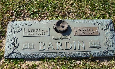Bardin, Cyrus A & Dovie L Stuckey, Pensacola Cem, Escambia Co, FL.jpg