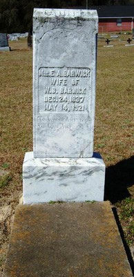 Barwick, Esie Ann Davis, Long Branch Cem, Grady Co, GA.jpg