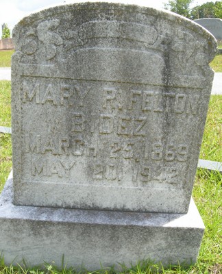 Bidez, Mary Robert Felton, Rose Hill Cemetery, Polk Co, GA.jpg