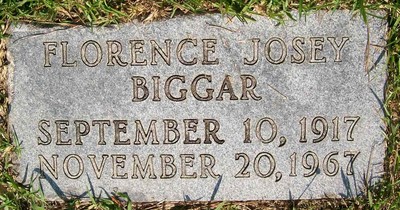 Biggar, Florence Josey, Saint Paschal Cemetery, Ouachita Parish, LA.jpg