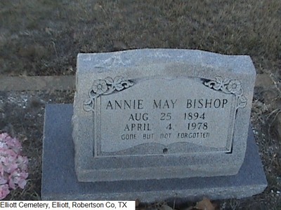 Bishop, Annie Mae Baker, Elliott Cemetery, Robertson Co, TX.jpg