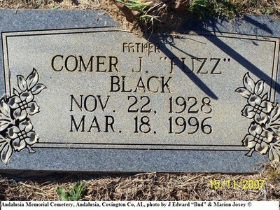 Black, Comer J, Andalusia Memorial Cem, Covington Co, AL.jpg