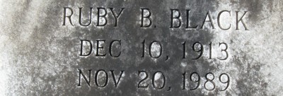 Black, Ruby Beck, Smithville Cemetery, Lee Co, GA.jpg