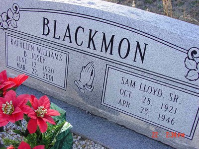 Blackman, Sam & Kathleen Williams, Langley Cem, Aiken Co, SC.jpg