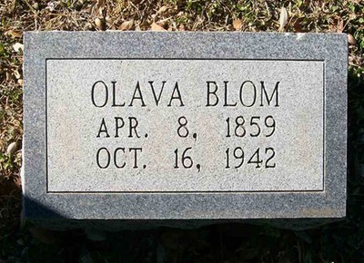 Blom, Olava Pederson, Oakwood Cemetery, McLennon Co, TX.jpg