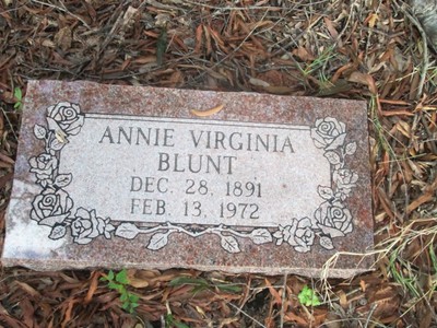 Blunt, Annie Virginia, Forest Park Cemetery, Caddo Parish, LA.jpg
