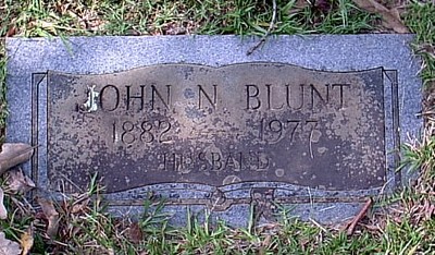 Blunt, John Nelson, Hillcrest Cemetery, Bowie Co, TX.jpg