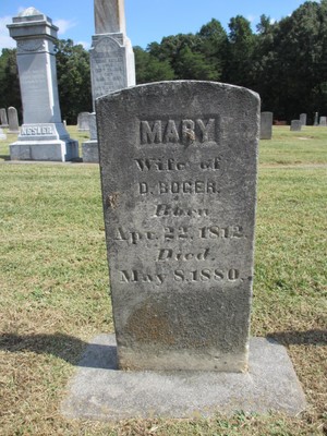 Boger, Mary Josey, Union Cem, Rowan Co, NC.jpg