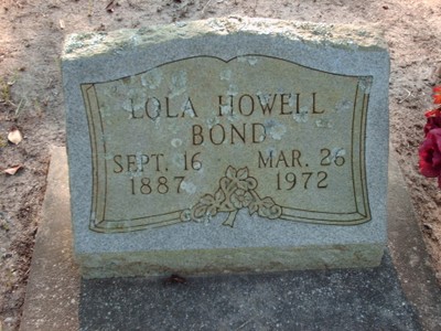 Bond, Lola Howell, Howell Cemetery, George Co, MS.jpg