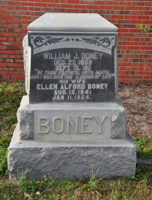 Boney, William & Ellen Alford, Rockfish Cemetery, Duplin Co, NC.jpg