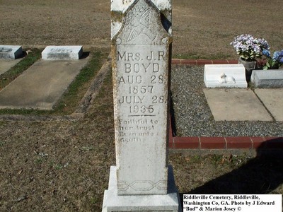 Boyd, Sarah Isabella Jackson, Riddleville Cem, Washington Co, GA.jpg