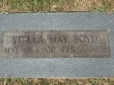 Boyd, Stella Mae Welch, Colonial Cemetery, Harrison Co, TX.jpg