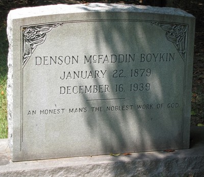 Boykin, Denson McFaddin, Salem Black River Cem, Sumter Co, SC.jpg