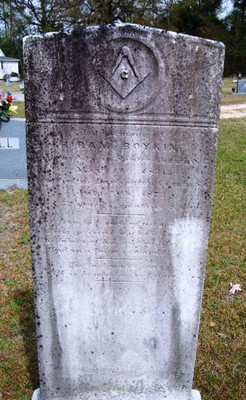Boykin, Hiram J, Newman Swamp Cemetery, Darlington Co, SC.jpg