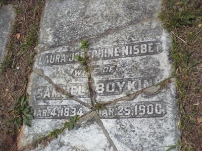 Boykin, Laura J Nisbet, Rose Hill Cemetery, Bibb Co, GA.jpg