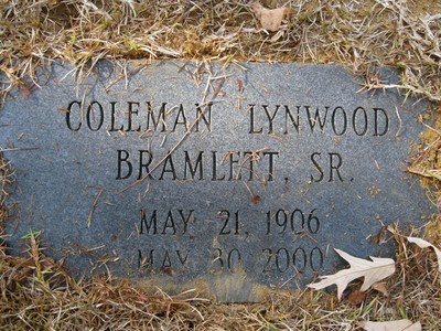 Bramlett, Coleman L, Hephzibah Cemetery, Lee Co, SC.jpg