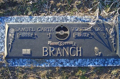 Branch, Samuel Garth & Voncile Drew, Serenity Cem, Escambia Co, AL.jpg