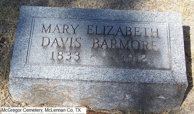Brannon, Mary Elizabeth Davis, McGregor Cem, McLennan Co, TX.jpg
