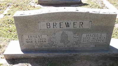 Brewer, Ernest & Hazel Sills, Oakland Cemetery, Grimes Co, TX.jpg
