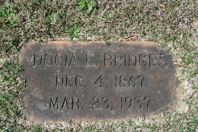 Bridges, Docia E Fortune, Sandy Run Cemetery, Cleveland Co, NC.jpg