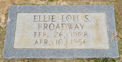 Broadway, Ellie Lou Shealy, Levels Baptist Cem, Aiken Co, SC.jpg