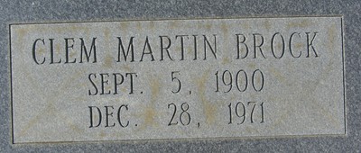 Brock, Clem Martin, Brock Cemetery, Deactur Co, GA.jpg