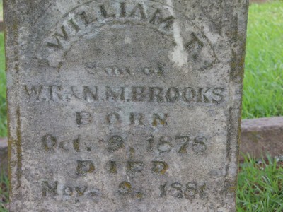 Brooks, William Thomas, Beech Creek Cemetery, Cass Co, TX.jpg