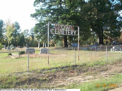 Brown Cemetery, Doddridge, Miller Co, AR .jpg