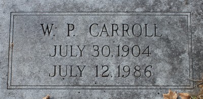 Carroll, W P, Franklin Cem, Robertson Co, TX.jpg