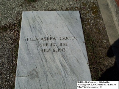 Carter, Ella Askew, Riddleville Cem, Riddleville, Washington Co, GA.jpg