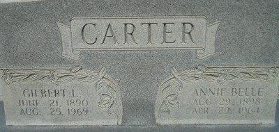 Carter, Gilbert L & Annie Bell, Oakwood Cem, Escambia Co, AL.jpg
