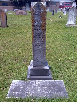 Carwile, John S, New Prospect Cemetery, Marion Co, TX.jpg