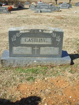 Castling, Floyd E & Helen Marie Krack, Holy Cross Cem, Sebastian Co, AR.jpg
