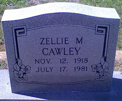 Cawley, Zellie Mae Williams, Bethel Primitive Baptest Cem, Covington Co, AL.jpg