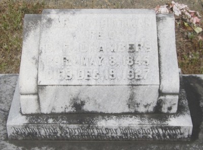 Chambers, Sarah J Pittman, Pleasant Grove Cem, Washington Co, GA.jpg