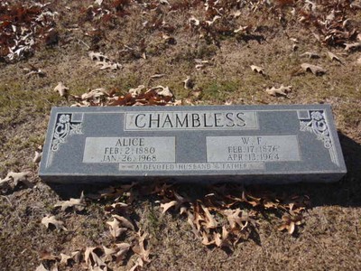 Chambless, Wm Flournoy & Alice Graves, Woodland Cem, Red River Co, TX.jpg