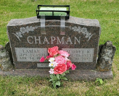 Chapman, Anthony Lamar & Audrey Kathleen Whitehouse, Bell's Run Cem, Ohio Co, KY.jpeg