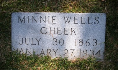 Cheek, Minnie Wells, Greenwood Cemetery, Waco, McLennen Co, TX.jpg