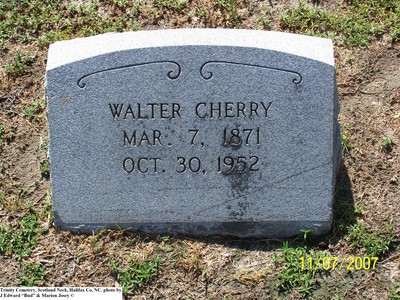 Cherry, Walter, Trinity Cem, Scotland Neck, Halifax Co, NC.jpg