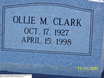 Clark, Ollie M, Oakey Streek Methodist Cem, Butler Co, AL.jpg