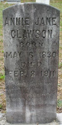 Clawson, Annie Jane Lee, Jordan Cemetery, Escambia Co, FL.jpg
