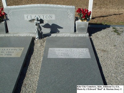 Claxton, Juanita, Kite City Cemetery, Kite, Johnson Co, GA.jpg
