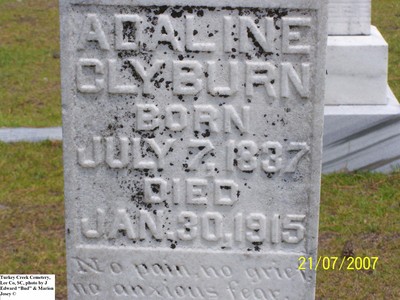 Clyburn, Adaline Josey, Turkey Creek Cem, Lee Co, SC.jpg