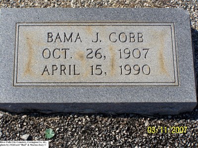 Cobb, Bama J, River Falls City Cem, Covington Co, AL.jpg
