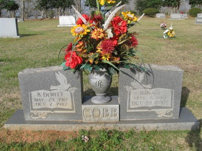 Cobb, Benjamin Dewitt & Trudy Iona Josey, Pine Rest Cem, Baldwin Co, AL.jpg