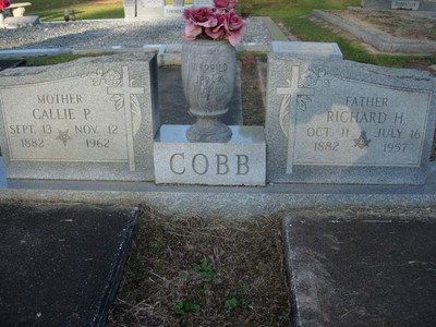 Cobb, Richard Henry & Callie E Pate, New Providence Cem, Conecuh Co, AL.jpg