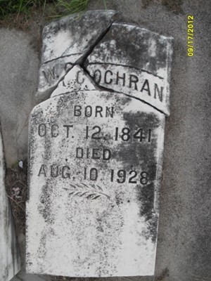 Cochran, William Riley, Whitehouse Cem, Wayne Co, MS.jpg